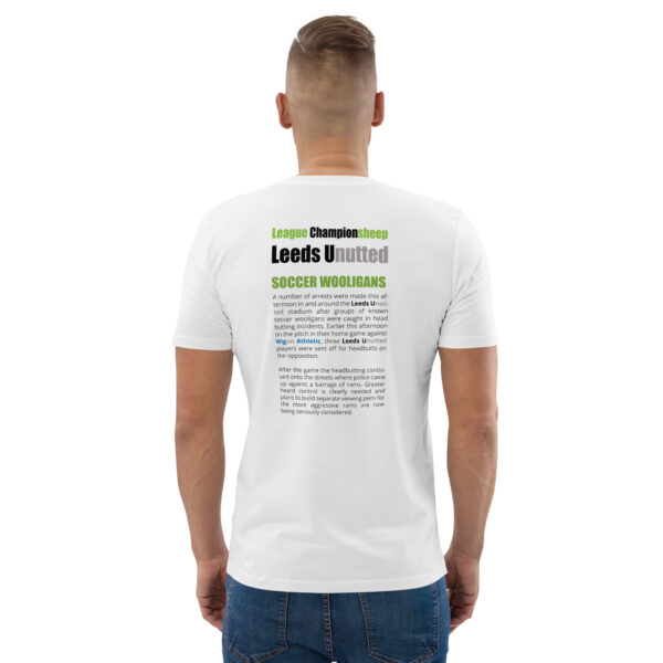 Leeds Unutted T-Shirt Man Back