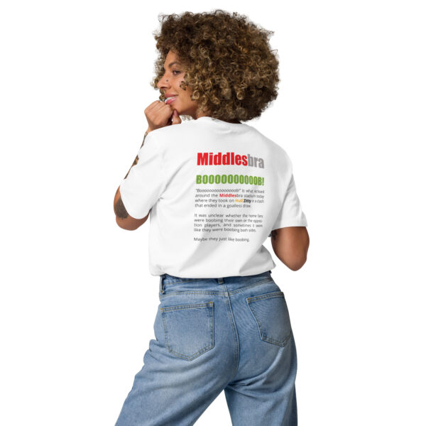 Middlesbra T-Shirt Woman Back