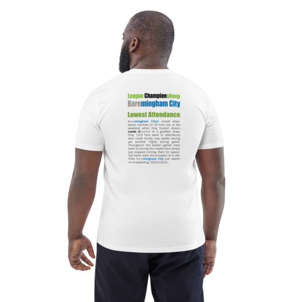 Boremingham City T-Shirt Man Back