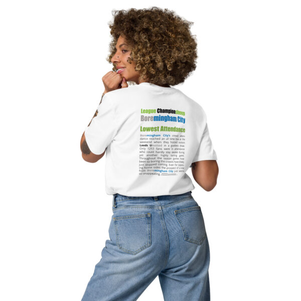 Boremingham City T-Shirt Woman Back