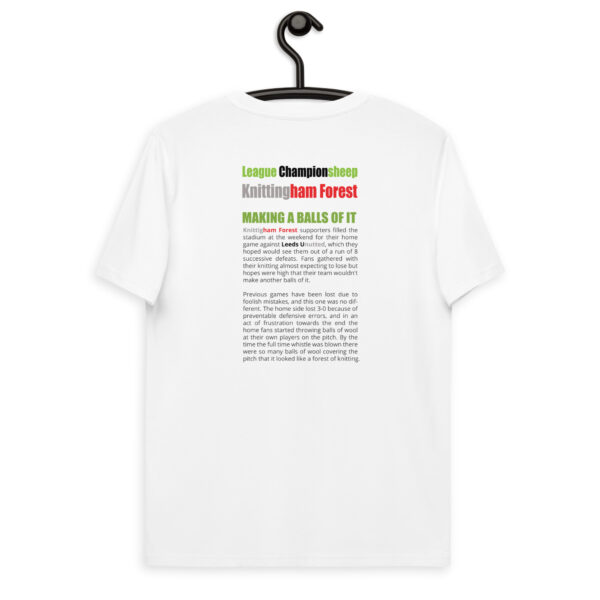 Knittigham Forest T-Shirt Back