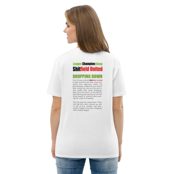 Shitfield United T-Shirt Woman Back