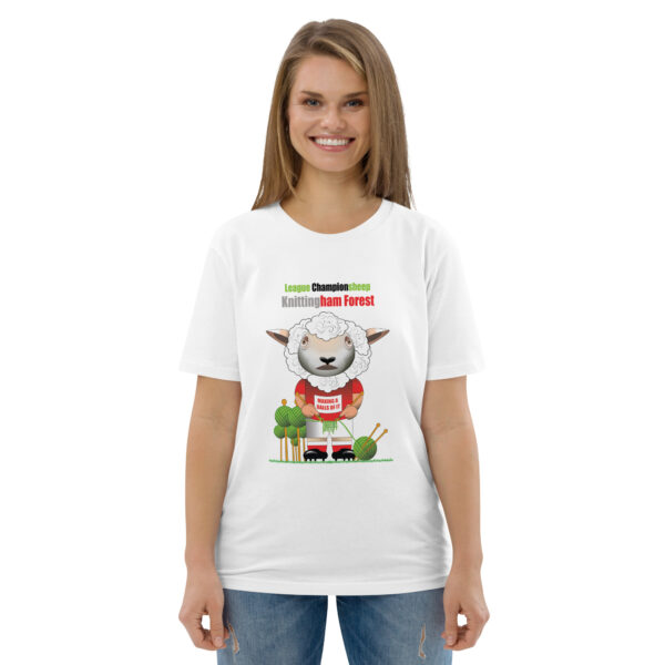 Knittigham Forest Woman T-Shirt Front