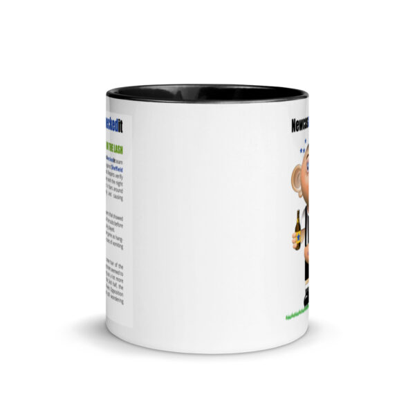 Newcasale Uneckedit Funny Football Mug With Colour Inside - Image 2