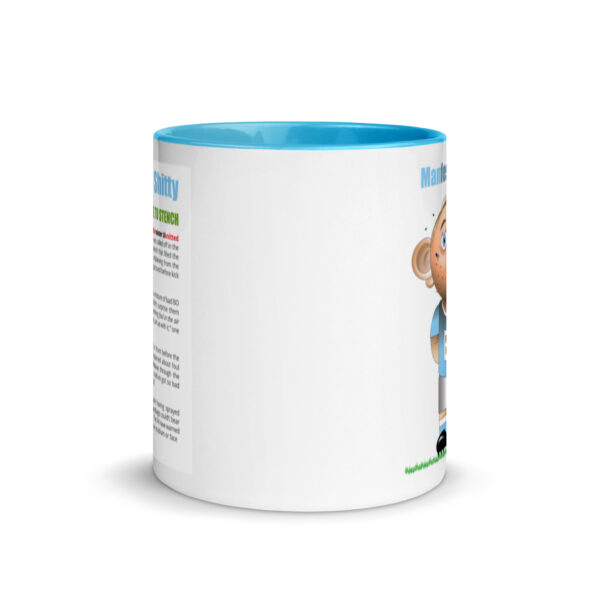 Manfester Shitty Funny Football Mug With Color Inside - Image 2