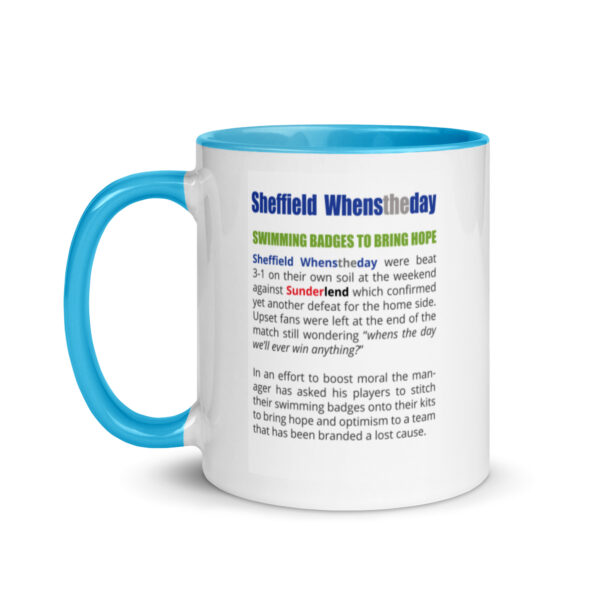 Sheffield Whenstheday Funny Football Mug With Color Inside - Image 3
