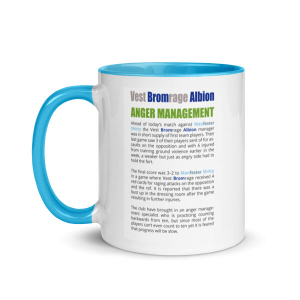 Vest Bromrage Albion Funny Football Mug With Color Inside - Image 3