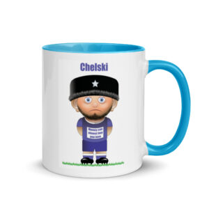 Chelski Funny Football Mug With Color Inside