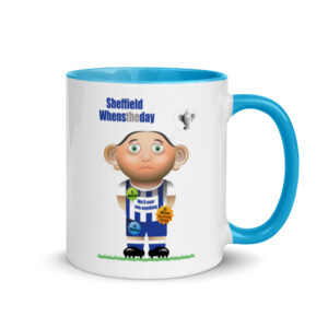 Sheffield Whenstheday Funny Football Mug With Color Inside