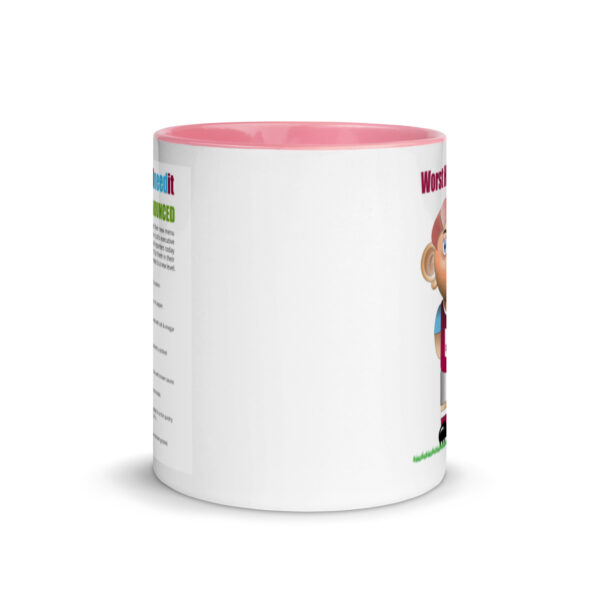 Worst Ham Uneedit Funny Football Mug With Color Inside - Image 2