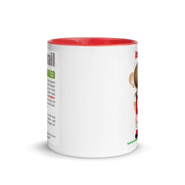 Arsenail Funny Football Mug With Color Inside - Image 2