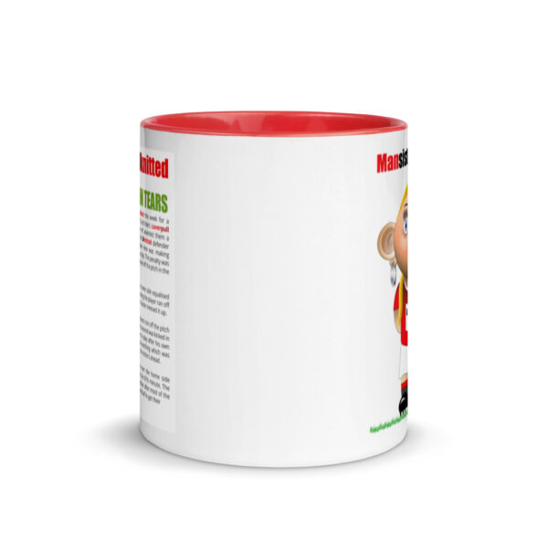 Mansister Unknitted Funny Football Mug With Colour Inside - Image 2