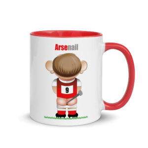 Arsenail Funny Football Mug With Color Inside
