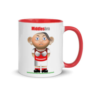 Middlesbra Funny Football  Mug with Colour Inside