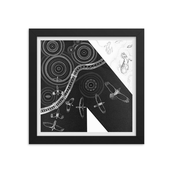 The NUFC Collection Framed Poster (N1) Laying The Eggs - Image 2