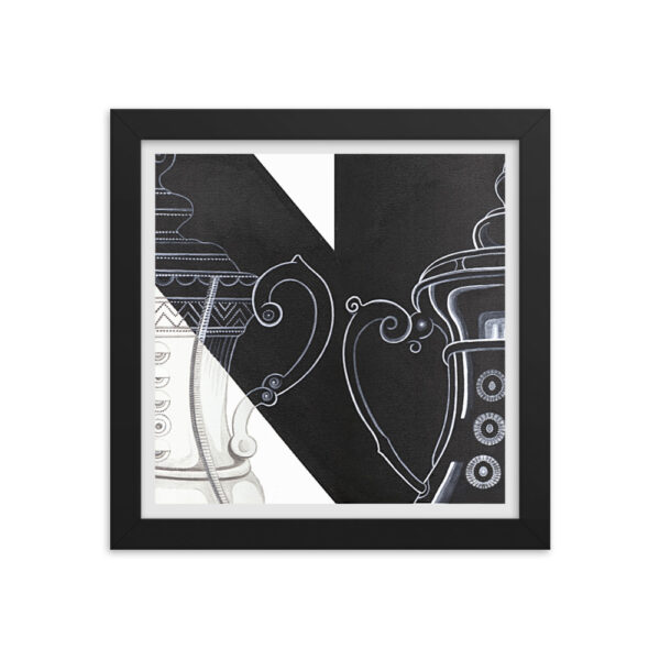 The NUFC Collection Framed Poster (N4) Proud to be a Geordie - Image 2