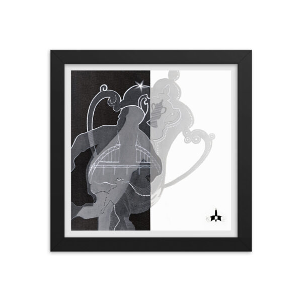 The NUFC Collection Framed Poster (U1) It’s a Hattrick - Image 2