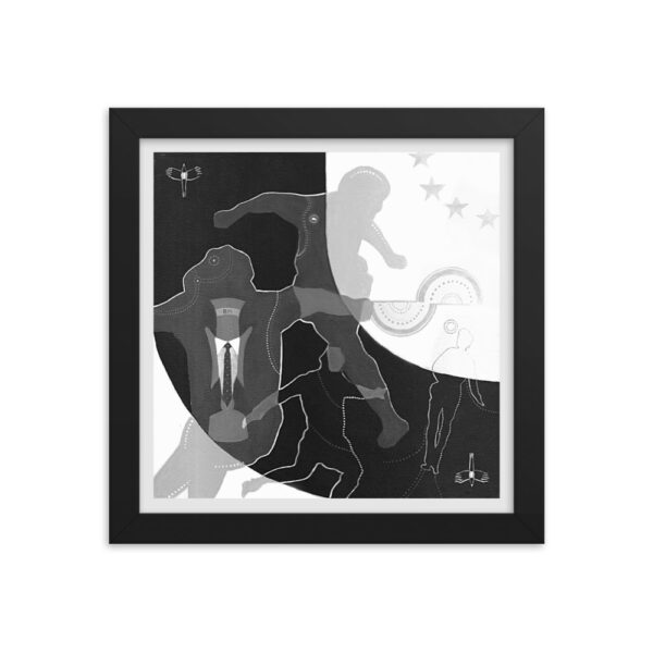The NUFC Collection Framed Poster (U3) Fairs Fair - Image 2