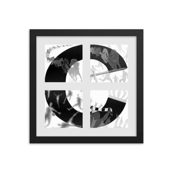 The Letter 'C' Framed Poster From NUFC Collection "Into the Millenium" - Image 3