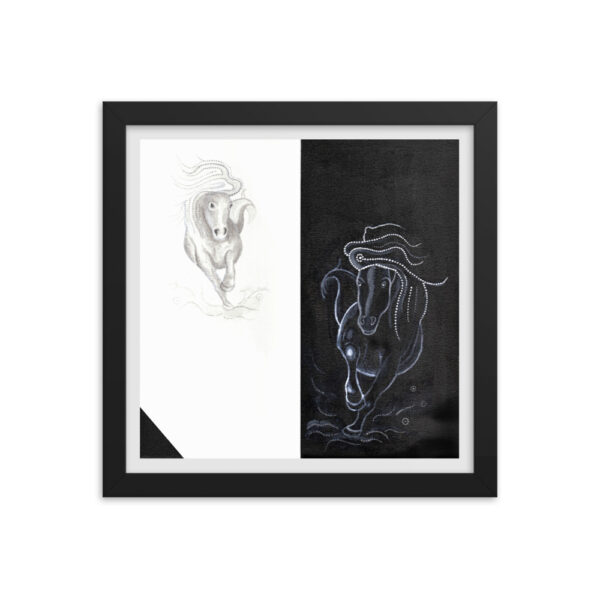 The NUFC Collection Framed Poster (N2) Survival of the Fittest - Image 3