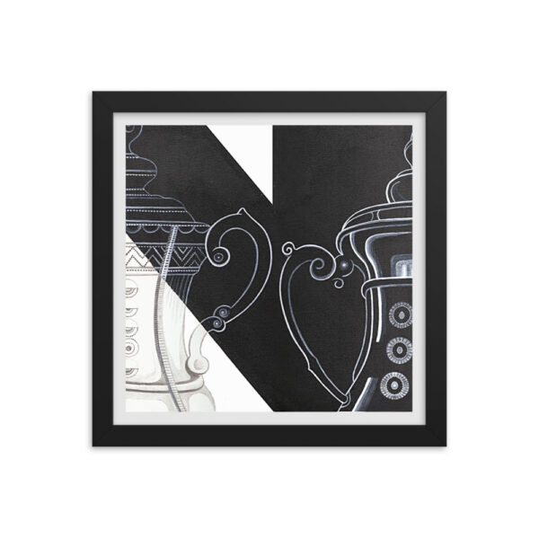 The NUFC Collection Framed Poster (N4) Proud to be a Geordie - Image 3
