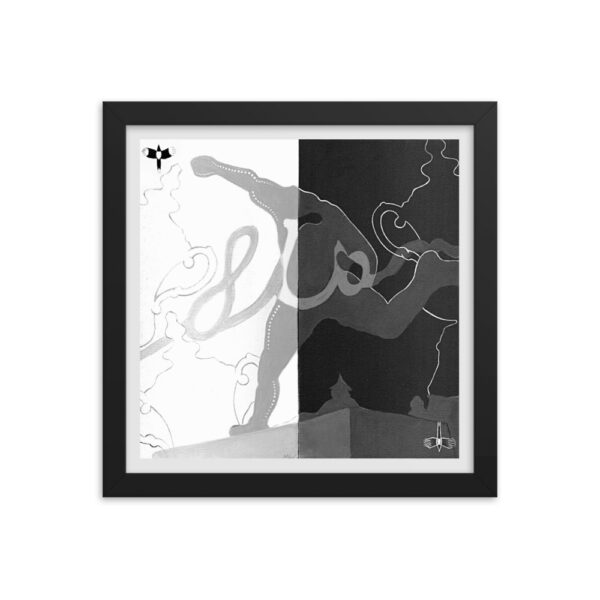 The NUFC Collection Framed Poster (U2) Wor Jackie - Image 3