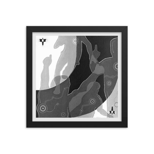 The NUFC Collection Framed Poster (U4) Goals Galore - Image 3