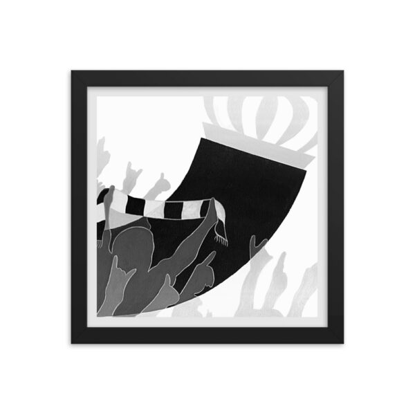 The NUFC Collection Framed Poster (C4) The Fans - Image 3