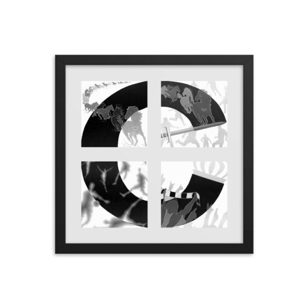 The Letter 'C' Framed Poster From NUFC Collection "Into the Millenium" - Image 4
