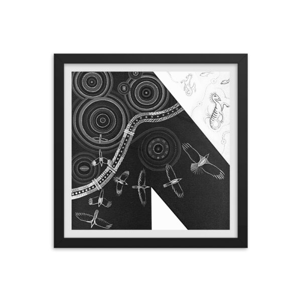 The NUFC Collection Framed Poster (N1) Laying The Eggs - Image 4