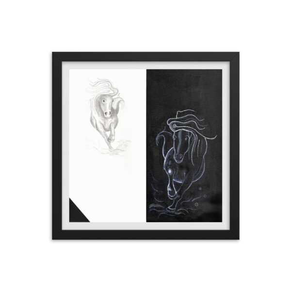 The NUFC Collection Framed Poster (N2) Survival of the Fittest - Image 4