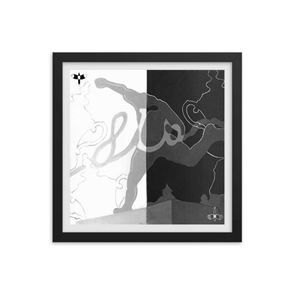 The NUFC Collection Framed Poster (U2) Wor Jackie - Image 4