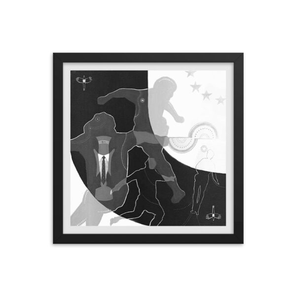 The NUFC Collection Framed Poster (U3) Fairs Fair - Image 4