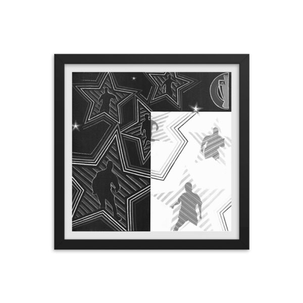 The NUFC Collection Framed Poster (F3) Within Grasp - Image 4