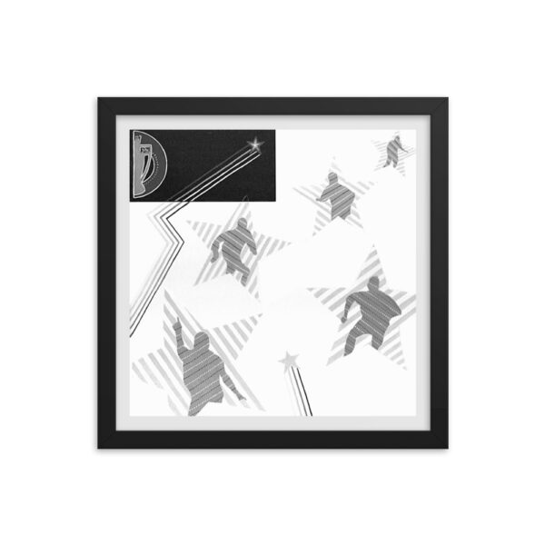 The NUFC Collection Framed Poster (F4) Out of reach - Image 4