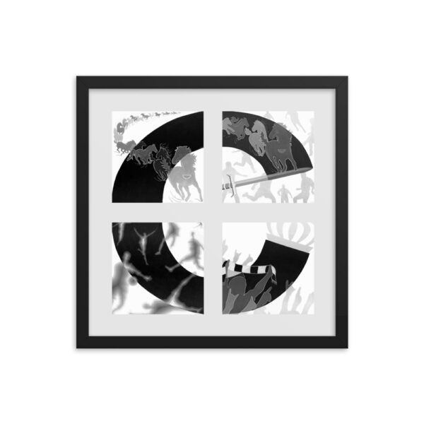 The Letter 'C' Framed Poster From NUFC Collection "Into the Millenium" - Image 5