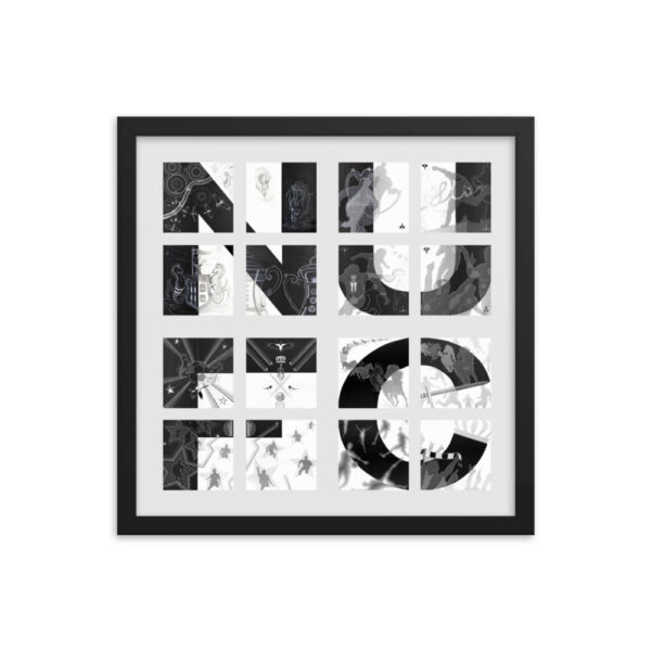 The NUFC Collection Framed Art Poster - Image 5