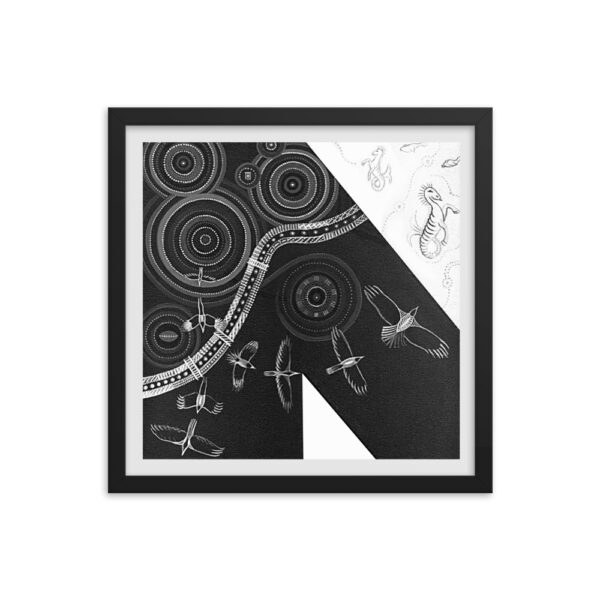 The NUFC Collection Framed Poster (N1) Laying The Eggs - Image 5