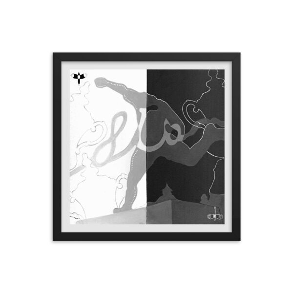 The NUFC Collection Framed Poster (U2) Wor Jackie - Image 5
