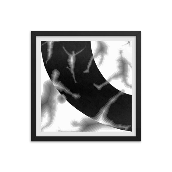 The NUFC Collection Framed Poster (C3) Blurry Future - Image 5