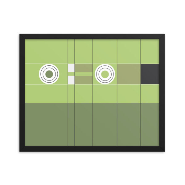 Abstract Football Framed Poster “The Save" - Image 4