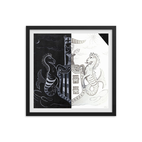 The NUFC Collection Framed Poster (N3) Newcastle United