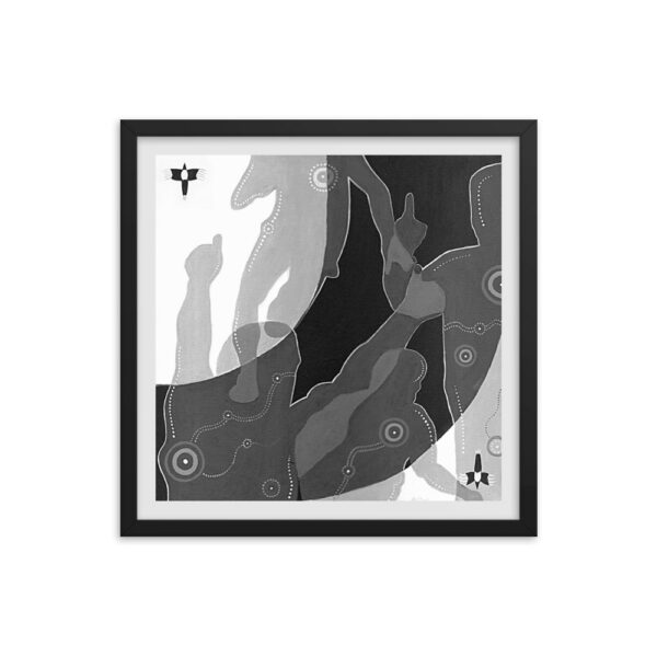 The NUFC Collection Framed Poster (U4) Goals Galore