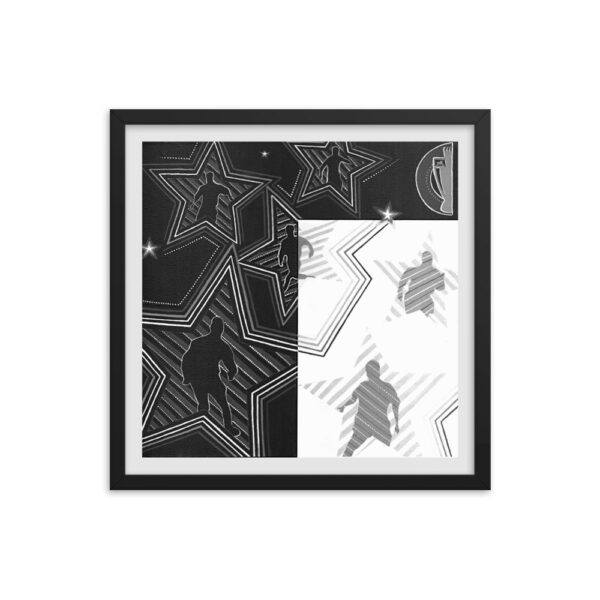 The NUFC Collection Framed Poster (F3) Within Grasp