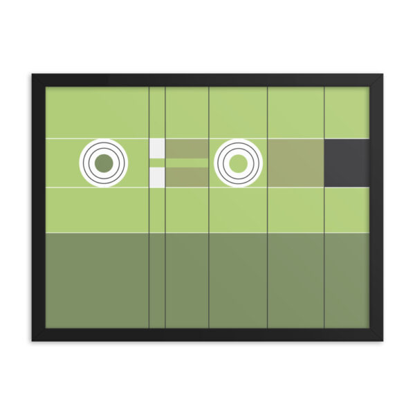Abstract Football Framed Poster “The Save" - Image 5