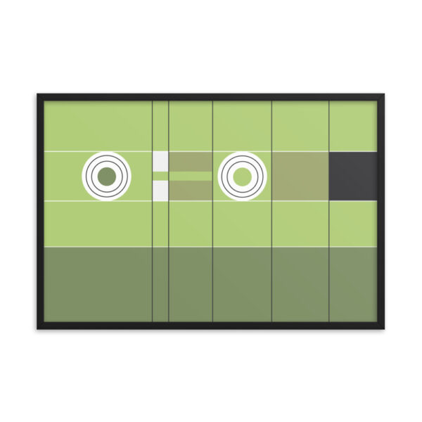 Abstract Football Framed Poster “The Save" - Image 6