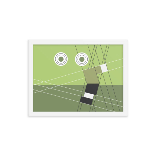 Abstract Football Framed Poster “The Header” - Image 8