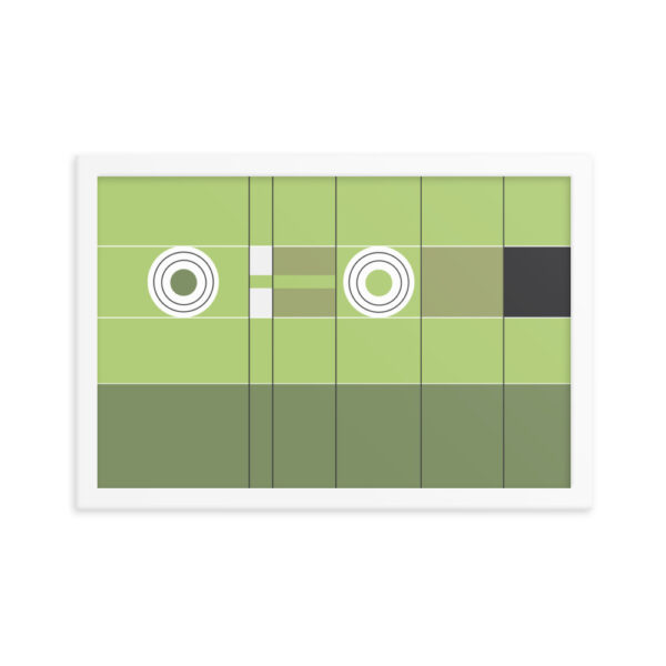 Abstract Football Framed Poster “The Save" - Image 9