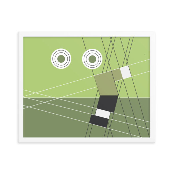 Abstract Football Framed Poster “The Header” - Image 10