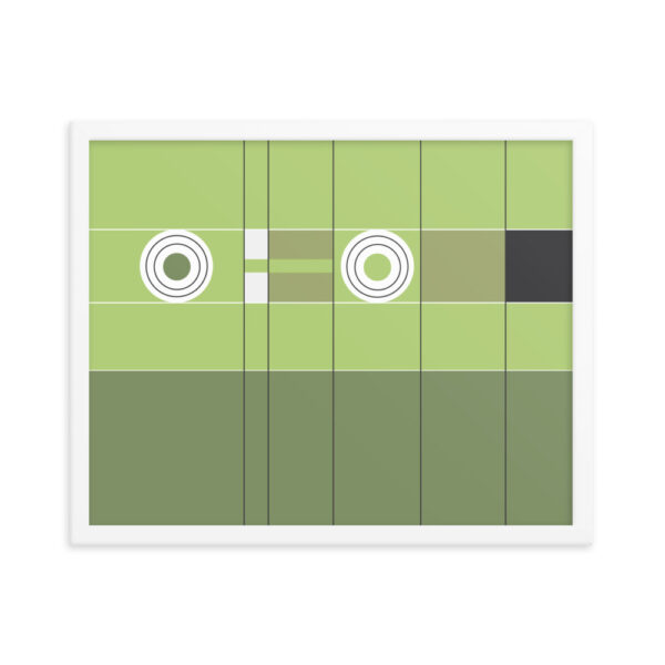 Abstract Football Framed Poster “The Save" - Image 10